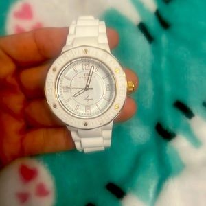 Watch Oceanaut sport acqua. Color white and pink gold